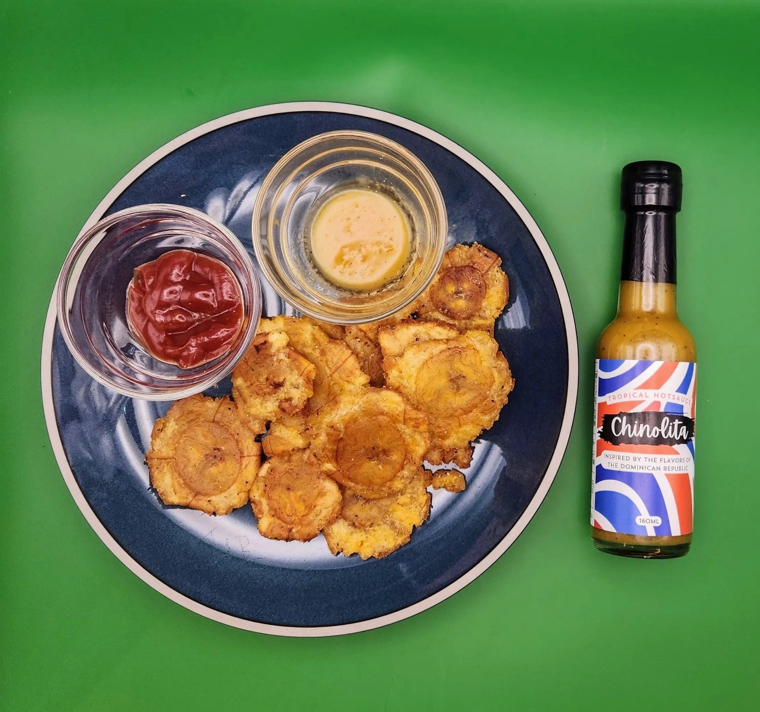 Crispy Dominican Tostones with a Spicy Chinolita Twist - Ambrosia Craft